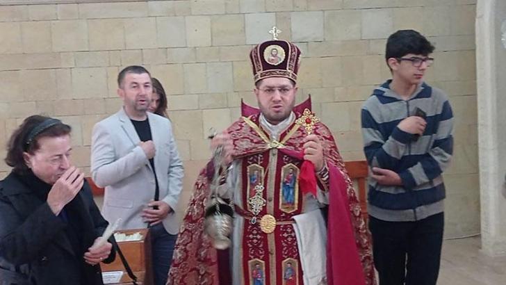 'Türkiye'nin tek Ermeni köyü'nde 'Paskalya' ayini