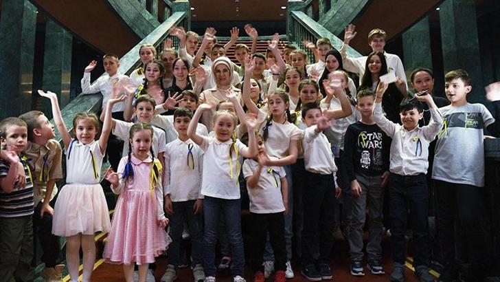 Emine Erdoğan: 772 Ukraynalı yetim çocuğu ülkemizde misafir ediyoruz