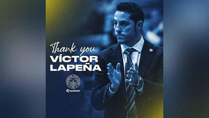 Fenerbahçe Safiport'da başantrenör Lapena ile yollar ayrıldı
