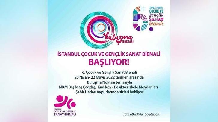 İstanbul Çocuk ve Gençlik Sanat Bienali'nin 6'ncısı Beşiktaş’ta başlıyor
