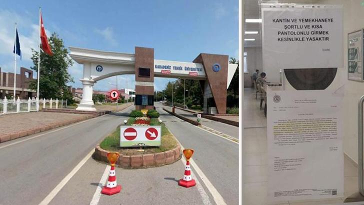 Yurtta 'şort' ve 'kısa pantolon' yasağına soruşturma