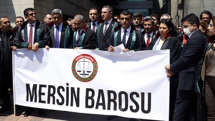 Mersin’de 22 avukat hakkında soruşturma başlatıldı
