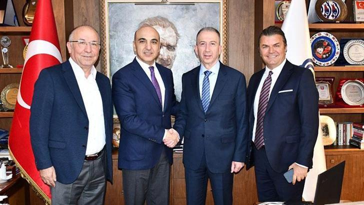 Galatasaray Başkan Adayı Öztürk, Bülent Kerimoğlu'nu ziyaret etti