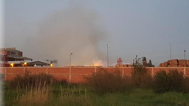 İzmir’de kağıt fabrikasının hurda depolama alanında yangın