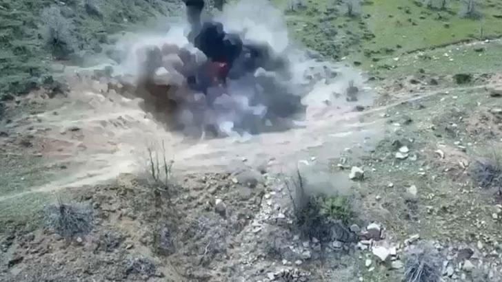 Bingöl'de 4 farklı noktada düdüklü tencere içerisinde EYP ele geçirildi