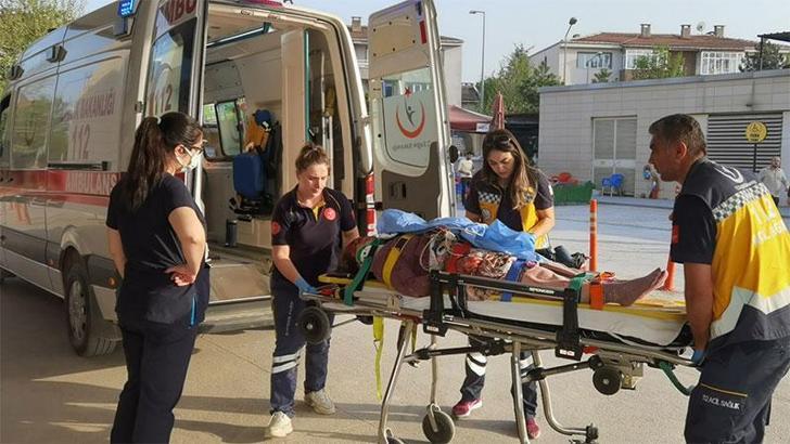 Çamaşır asarken asansör boşluğuna düştü