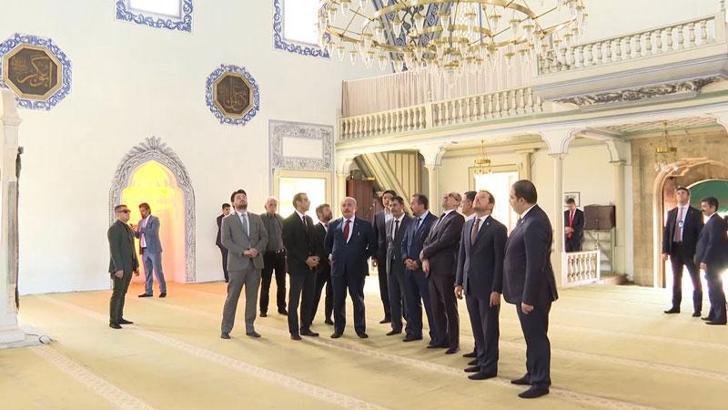 TBMM Başkanı Şentop, Üsküp’te tarihi mekanları gezdi