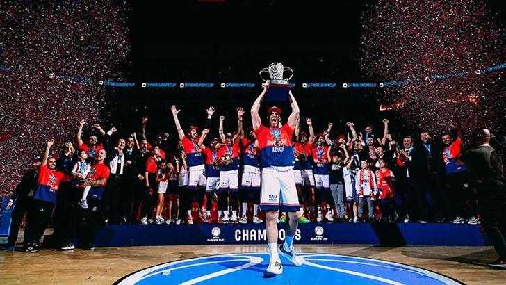 FIBA Avrupa Kupası'nda şampiyon Bahçeşehir Koleji