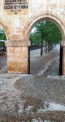 Mardin’de dolu yağışı ve sel