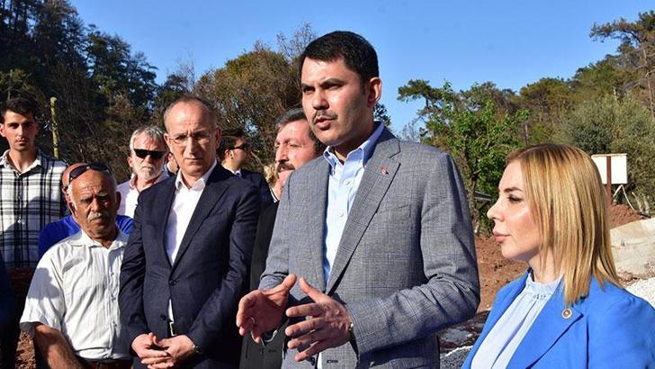 Bakan Kurum: Marmaris'imizi o eski hatırladığımız Marmaris'e getirebilmenin çabası içerisindeyiz