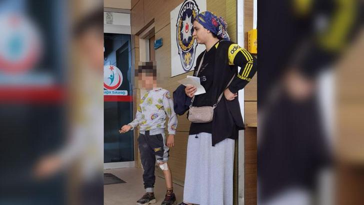 Köpeğin saldırdığı 7 yaşındaki Ercan yaralandı