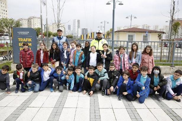 Başakşehir’de 2000 ilkokul öğrencisi trafik eğitimi aldı