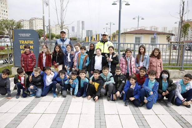 Başakşehir’de 2000 ilkokul öğrencisi trafik eğitimi aldı