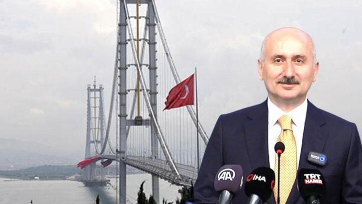 'İstanbul-İzmir Otoyolu ve Osmangazi Köprüsü'nden bir haftada 290 bin araç geçti'