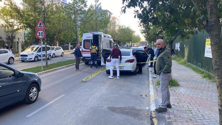 Beylikdüzü'nde otomobil sürücüsü silahlı saldırıda yaralandı