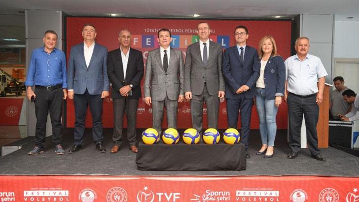 Mersin'de Festival Voleybol heyecanı başlıyor