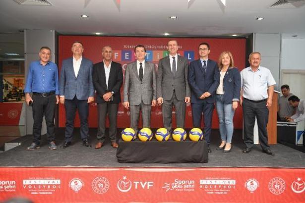 Mersin'de Festival Voleybol heyecanı başlıyor