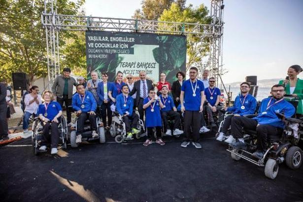 Türkiye'nin ilk hortikültürel Terapi Bahçesi İzmir'de açıldı