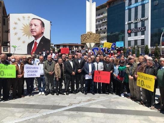 Yaş çay taban fiyatı 10 TL olsun çağrısı