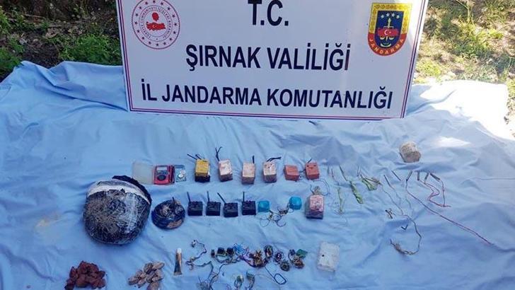 Şırnak'ta C4 ve TNT patlayıcı ele geçirildi