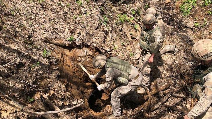 Tunceli'deki Eren Abluka-7 Operasyonunda 4 sığınak imha edildi