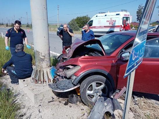 Gelibolu’da trafik kazası, 5 yaralı
