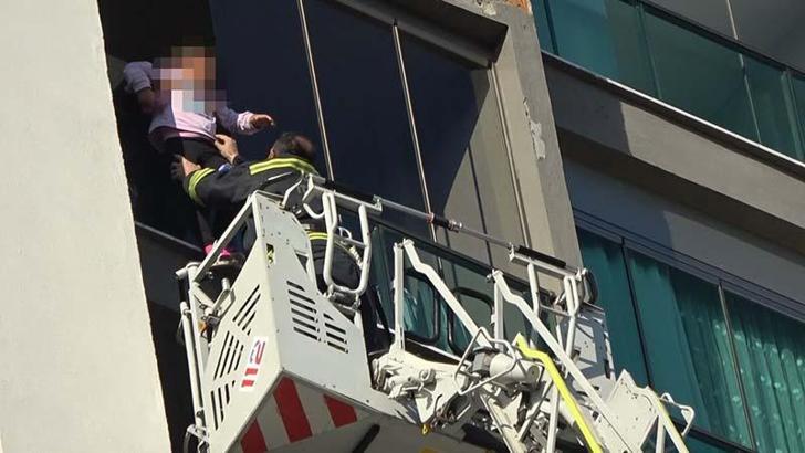 Eşini ve kızını, öfkeli kocanın elinden polis kurtardı