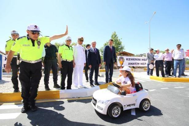 Çocuk Trafik Eğitim Parkı açıldı