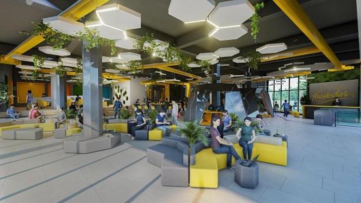 Başakşehir'de 2'nci gençlik merkezi pojesinde çalışmalar sürüyor