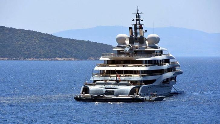 Mega yat Bodrum’da