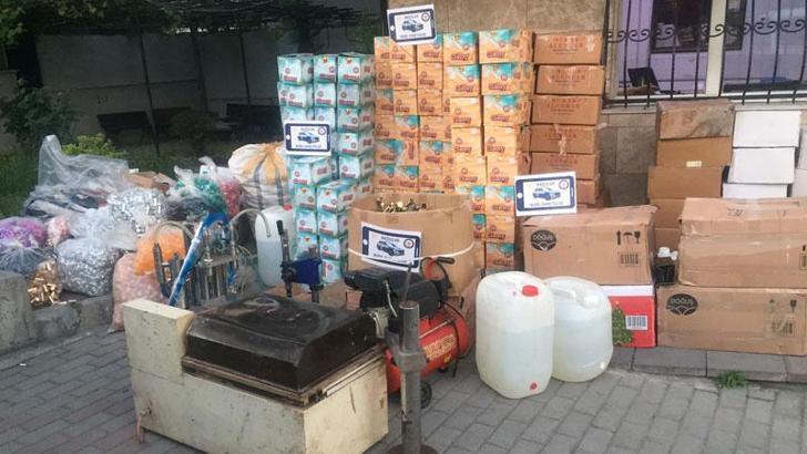 Bağcılar'da sahte parfüm ve güneş kremi operasyonu