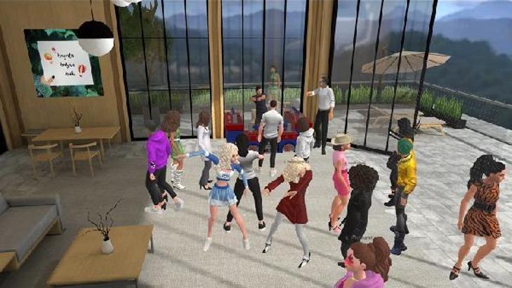 DİMES çalışanları metaverse partisinde bir araya geldi