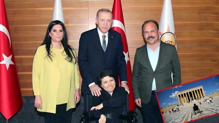 Engelli Yasemin'in hayali gerçek oldu