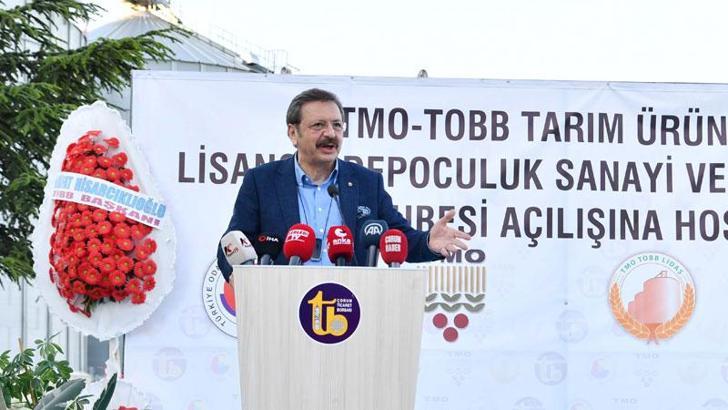 Hisarcıklıoğlu: Salgın ve savaş tarım, gıda ve hayvancılığın en stratejik sektör olduğunu gösterdi