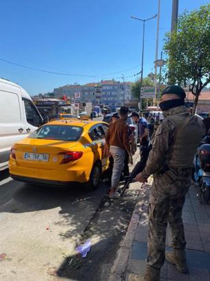 Şişli'deki denetimlerde kadınlara KADES anlatıldı