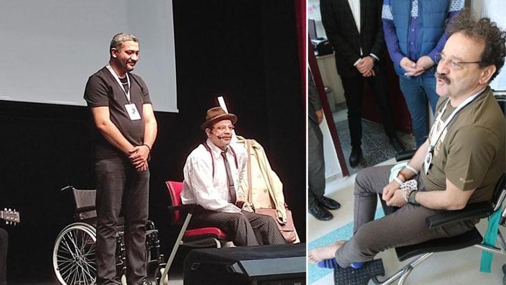 Oyuncu Reha Özcan, turnede köpeklerin saldırısına uğradı