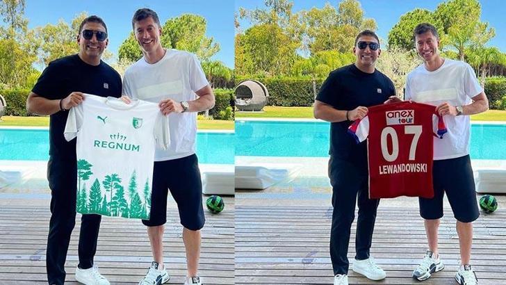 Ali Şafak Öztürk'ten Lewandowski'ye Antalya daveti