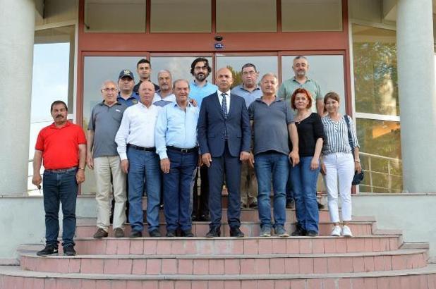 İzmir İl Emniyet Müdürü Şahne, Narlıdere ve Balçova'da muhtarlarla buluştu