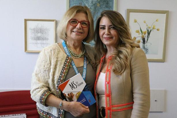 MS hastası ve yakınları için hazırlanan kitabın gelirleri bağışlanacak