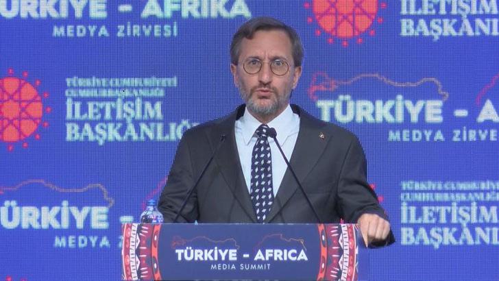 İletişim Başkanı Altun Türkiye - Afrika Medya Zirvesi'nde konuştu