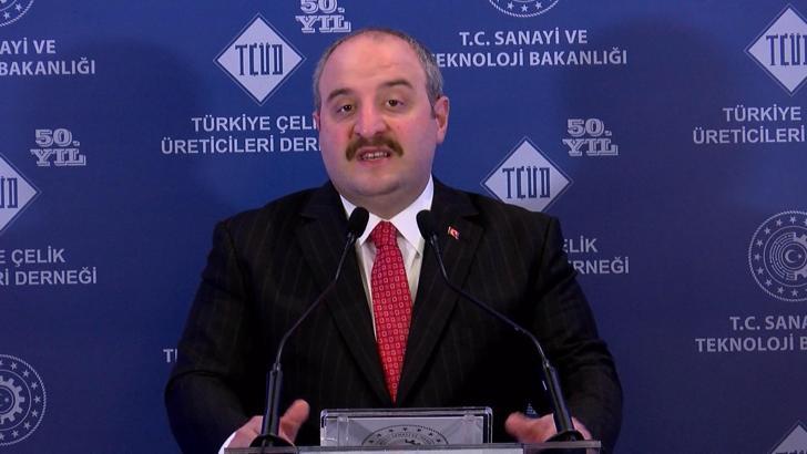 Bakan Varank: 40 milyon ton çelik üretimi ile Avrupa'da 1. sıradayız