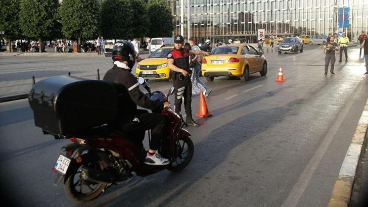 Taksim'de Yeditepe Huzur Denetimi