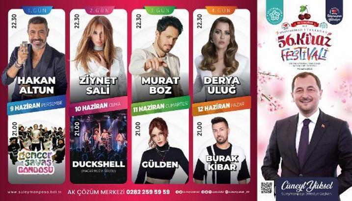 Tekirdağ, Kiraz Festivali'nde 2,5 milyon kişi ağırlamaya hazırlanıyor