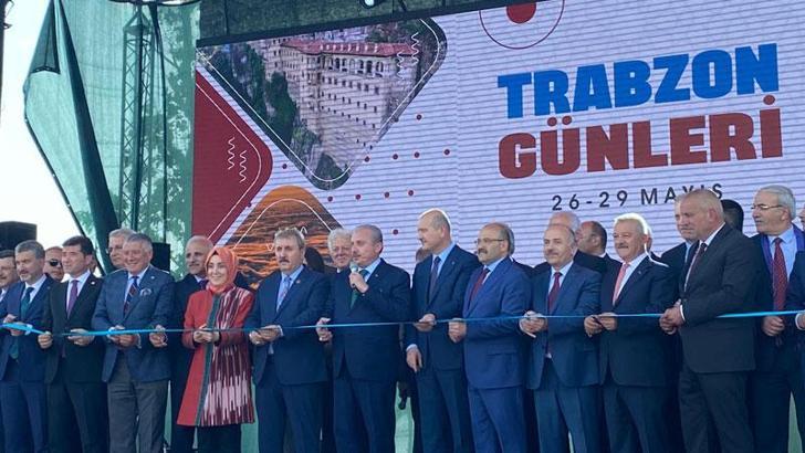 Şentop ve Soylu, Trabzon Tanıtım Günleri'nin açılışını yaptı