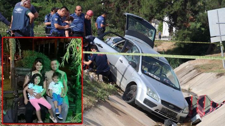 Otomobil direğe çarptı; Derya öğretmen ile kızı öldü, oğlu yaralı
