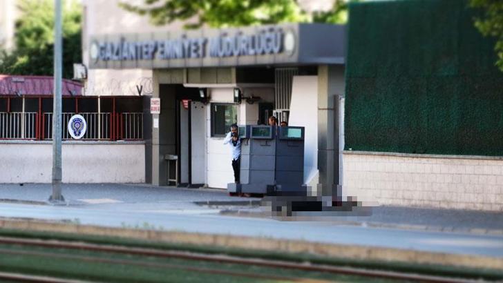 Gaziantep'te, emniyet binası önünde canlı bomba şüphelisi etkisiz hale getirildi