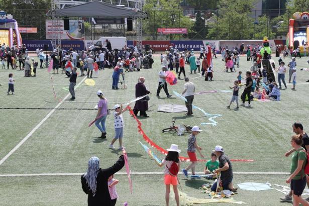 Kağıthane’de Uçurtma Şenliği düzenlendi