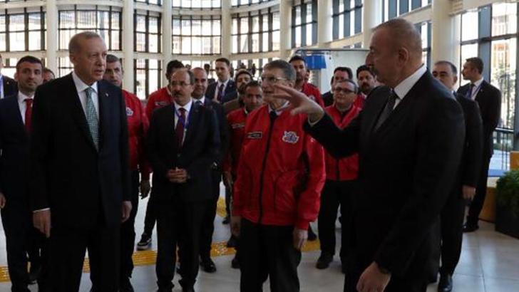 Cumhurbaşkanı Erdoğan, Bakü Bilim Merkezini ziyaret etti