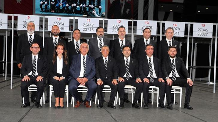 Beşiktaş'ın yeni yönetim kurulunda yer alan isimler DHA'ya konuştu