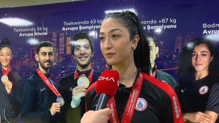 Milli tekvandocu Nafia Kuş: Emeklerimin karşılığını aldığımı düşünüyorum